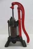 Vintage oil pump, 5200, great red and black color, 19