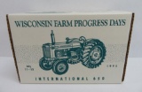 1995 Wisconsin Farm Progress Days, International 650 Tractor, new in box, Ertl die cast 1/16 scale