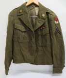 Jacob M Franklin wool Eisenhower jacket, 1945