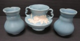 Three pieces of vintage Weller pottery