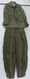 US Army Air Force flight pants and heavy weight fatigue jacket