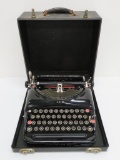 Remington Rand 5 typewriter with case, 11