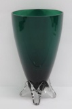 1953 Tiffin emerald green vase, 9