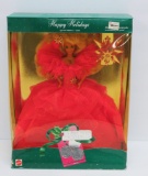 Mattel 1990 Holiday Barbie with box