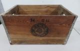 Pabst wooden beer box, 18