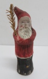 Vintage Christmas Santa Belsnickle, cardboard, 6
