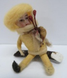 Christmas decoration doll from Gebruder Heubach, c 1920's, 2