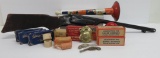 Vintage caps, paper busters, yo yo, horn, CI toy guns and pop gun