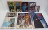 Vintage Star Wars paperbacks, storybook and book with tape