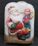 Kragen Santa and Howdy Dowdy light up decoration, works, 10