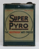 Super Pyro Anti Freeze tin, one gallon, 11