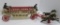 Cast iron Fire Department Ladder truck toy, horse drawn, 31