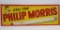 Call For Philip Morris metal advertising sign, Stout sign, 28