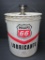 Vintage 5 gallon Phillips 66 Lubricant can with cover and nozzle,13 1/2