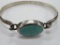 Turquoise and 925 silver bracelet, TO-68 Mexico