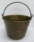 Brass pail, patent 1851 & 1865, 9