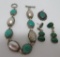 Link Promise Bracelet, pendant and earrings