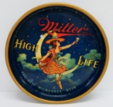 Miller High Life beer tray 12