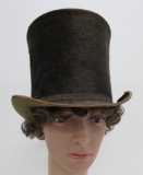 Antique stovepipe top hat,