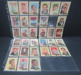 Thirty Vintage Fleer Trade Cards, Spins and Needles