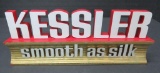 Kessler register sign, plastic, 12