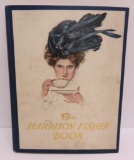1907 The Harrison Fisher Book, colored illustrations, 8 3/4