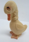 Vintage pulp paper Duck candy container, 9