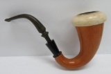 Vintage gourd calabash pipe, Sherlock Holmes style,