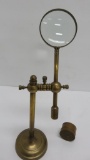 Desk top magnifier and 1