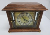 Stunning Ansonia Gold medallion key wind clock, model 330, working chimes