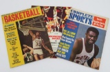 Three vintage NBA Basketball magazines and Programs, Milwaukee Bucks