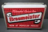 Braumeister lighted beer sign, Milwaukee Choicest Beer, works, 12
