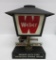 c. 1950's Weber motion light sign with fence, working, 13