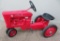 McCormick International Harvester Farmall pedal tractor, Super M