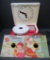Clock O Graph portable phonograph with two childrens records