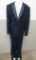 Vintage Blue tuxedo with side stripe, After Six by Rudofker