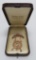10 kt gold medal, Company A, 3 regiment Infantry, Neilsville Wis, medal box, George A Ure