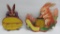 Two folding Easter decorations, 8