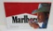1988 metal Marlboro advertising sign, 23 1/2