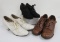 Three pair of vintage shoes
