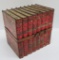c 1911 Huntley and Palmer Biscuit tin, book stack, 6