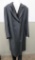 Vintage Tuxedo, long coat, grey tweed