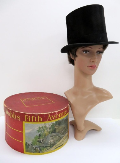 Lovely Knox top hat in Dobbs Fifth Avenue box