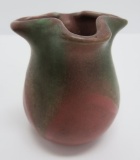 Vintage 1920's Art Deco art pottery vase, attributed to Muncie, 3 3/4