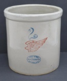2 Gallon Red Wing crock, large wing