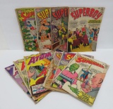 Ten 1960's Super Hero comic books