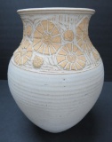 Frank Willett Studio vase, Wishon Harrell artist, 13