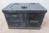 Outstanding Railway Express Agency Strong Box Trunk with key, 27