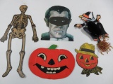 Vintage Halloween decorations,