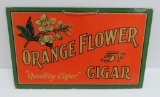 Orange Flower 5 cent cigar advertising sign, 11